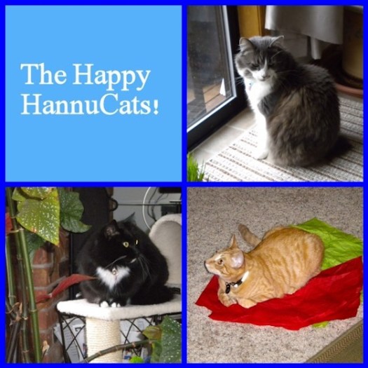 The Happy HannuCats - Mosaic Monday
