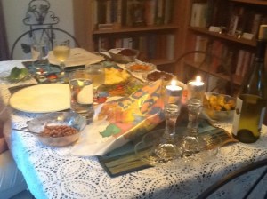 Rosh Ha Shanah Table Scape