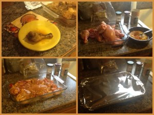 Orange Baked Chicken Mosaic